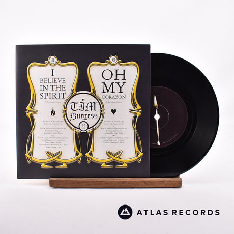 Tim Burgess I Believe In The Spirit 7" Vinyl Record - Front Cover & Record