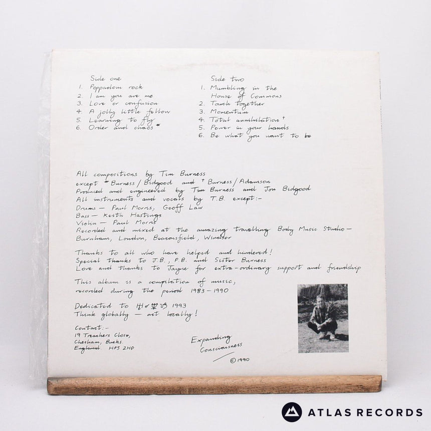 Tim Burness - Power In Your Hands - LP Vinyl Record - VG+/VG+