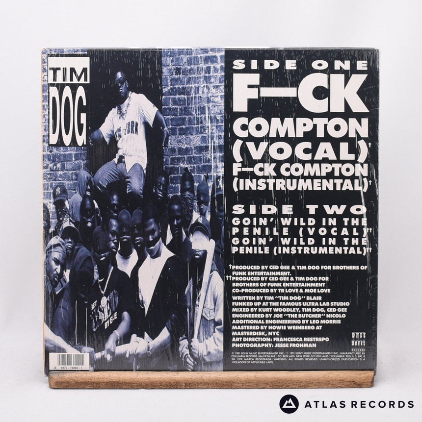 Tim Dog - F-ck Compton - 12" Vinyl Record - EX/VG+