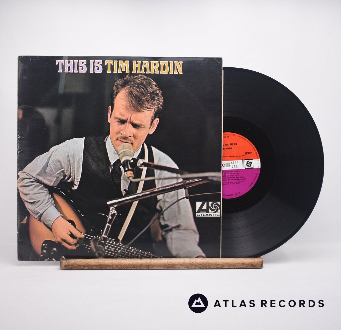 Tim Hardin This Is Tim Hardin LP Vinyl Record - Front Cover & Record