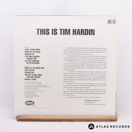 Tim Hardin - This Is Tim Hardin - Reissue LP Vinyl Record - EX/NM