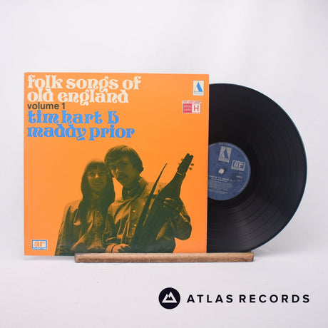 Tim Hart Folk Songs Of Old England Volume 1 LP Vinyl Record - Front Cover & Record