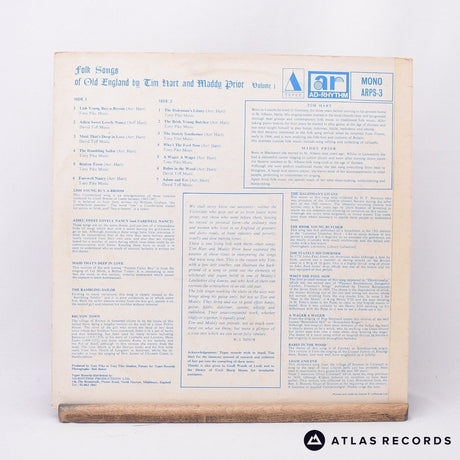 Tim Hart - Folk Songs Of Old England Volume 1 - +A +B LP Vinyl Record - VG+/VG