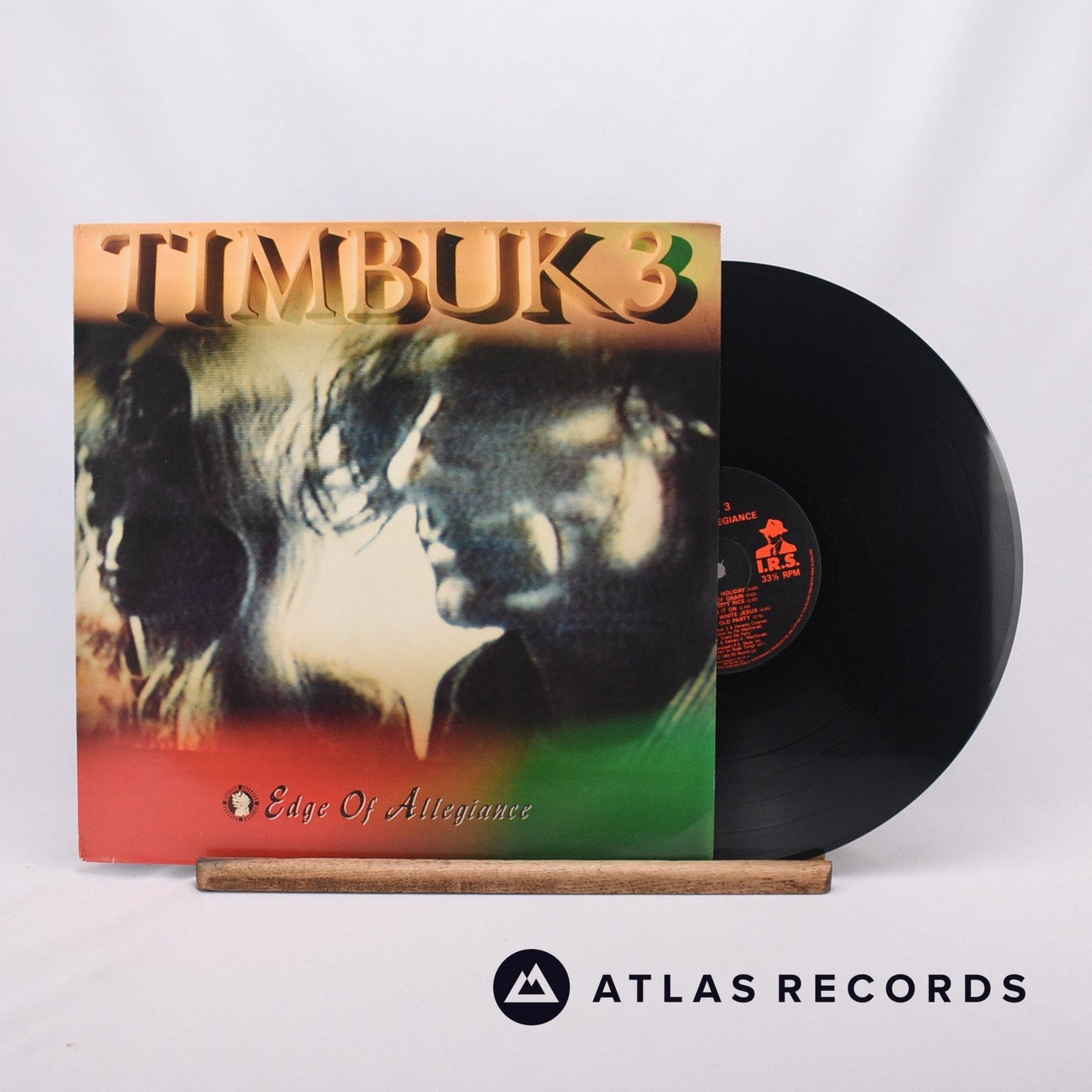 Timbuk 3 Edge Of Allegiance LP Vinyl Record - Front Cover & Record