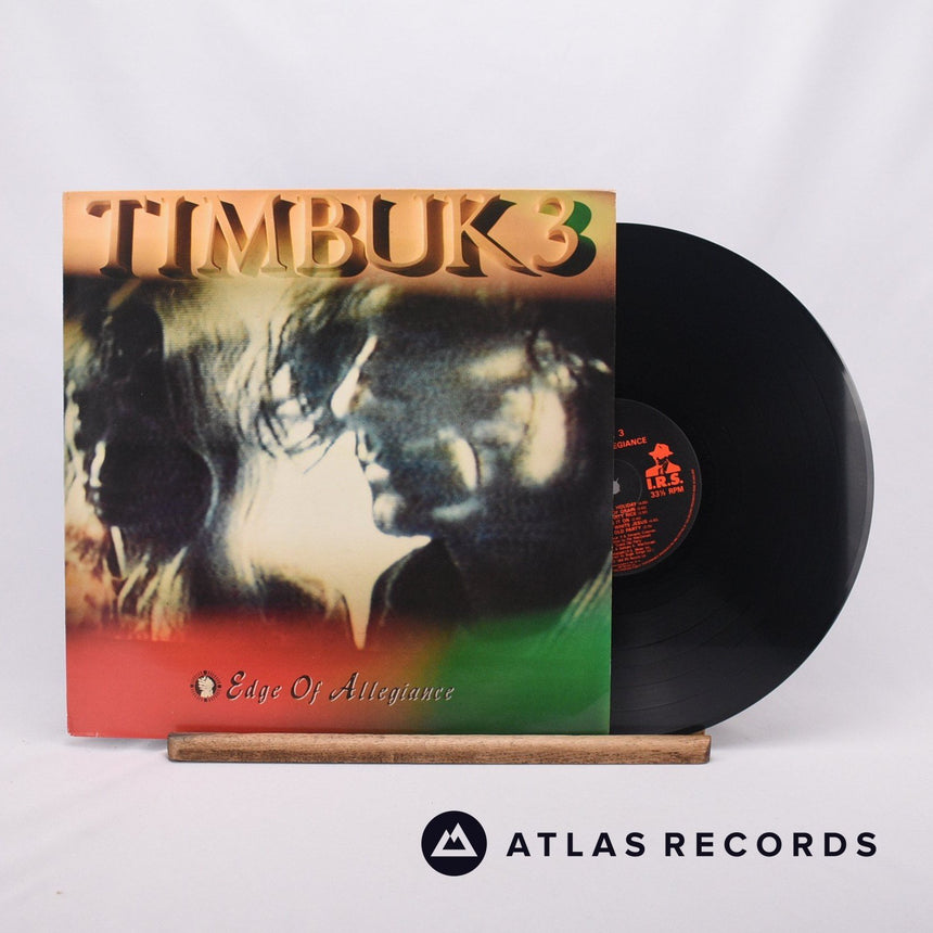 Timbuk 3 Edge Of Allegiance LP Vinyl Record - Front Cover & Record