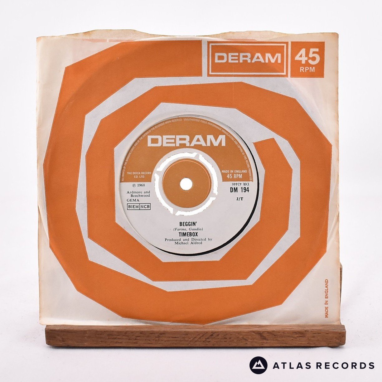 Timebox Beggin' 7" Vinyl Record - In Sleeve