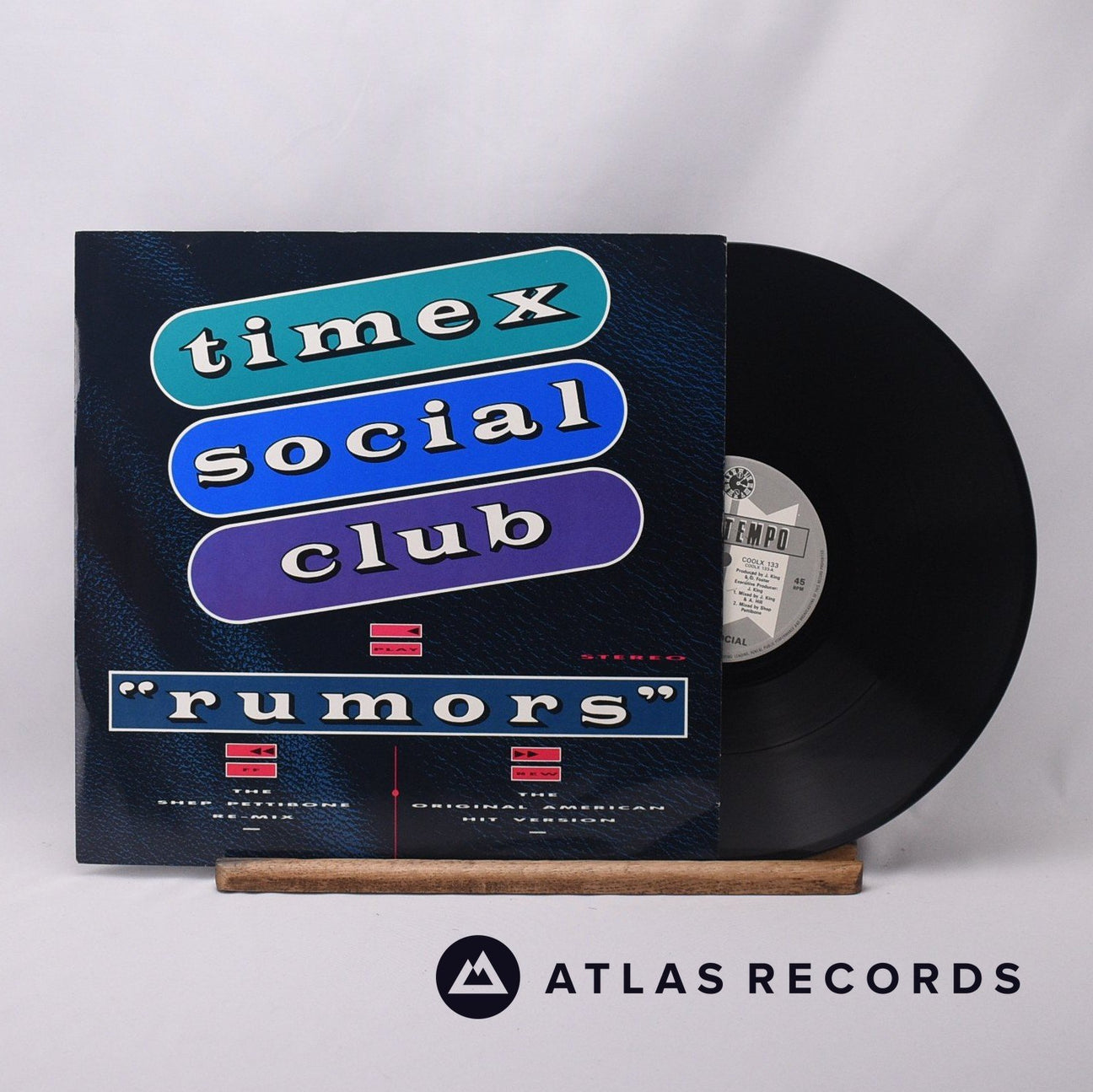 Timex Social Club Rumors 12" Vinyl Record - Front Cover & Record