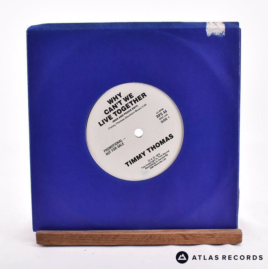 Timmy Thomas Why Can't We Live Together 7" Vinyl Record - In Sleeve