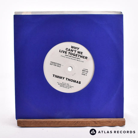 Timmy Thomas - Why Can't We Live Together - 7" Vinyl Record - VG+/VG+