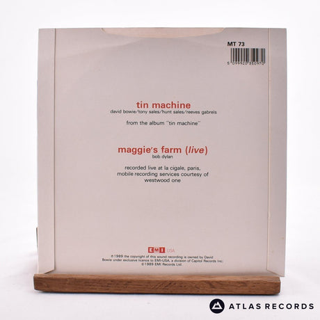 Tin Machine - Maggie's Farm - 7" Vinyl Record - EX/VG+