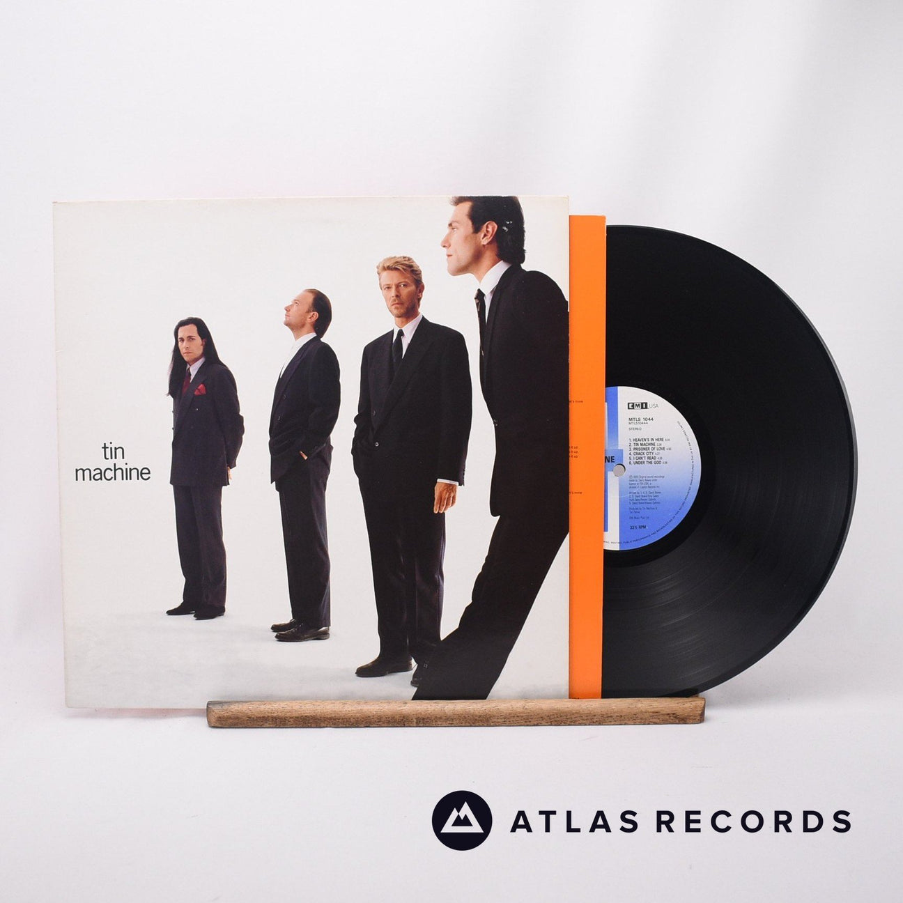 Tin Machine Tin Machine LP Vinyl Record - Front Cover & Record