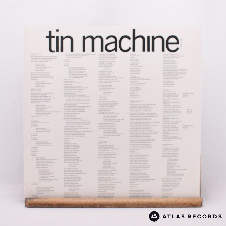 Tin Machine - Tin Machine - A-4 B-4 LP Vinyl Record - EX/EX