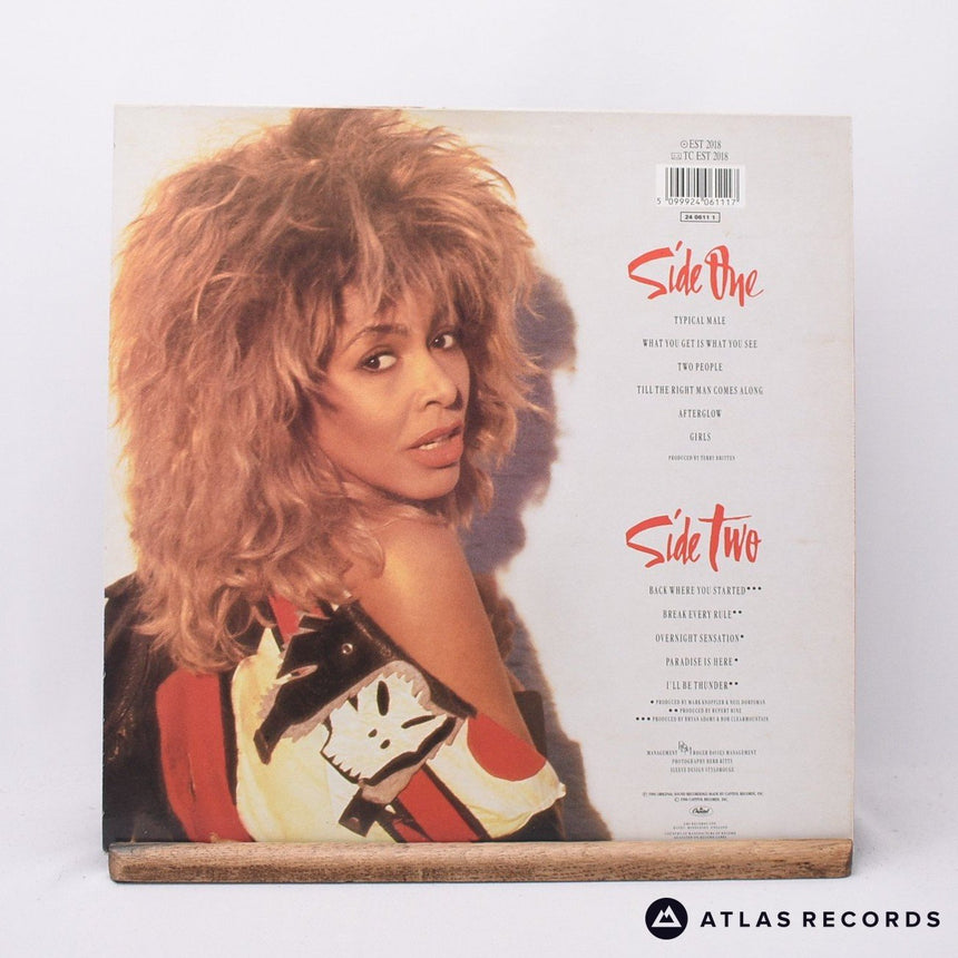 Tina Turner - Break Every Rule - LP Vinyl Record - EX/VG+