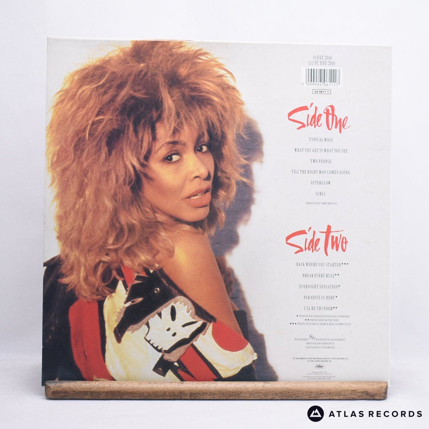 Tina Turner - Break Every Rule - LP Vinyl Record - EX/VG+