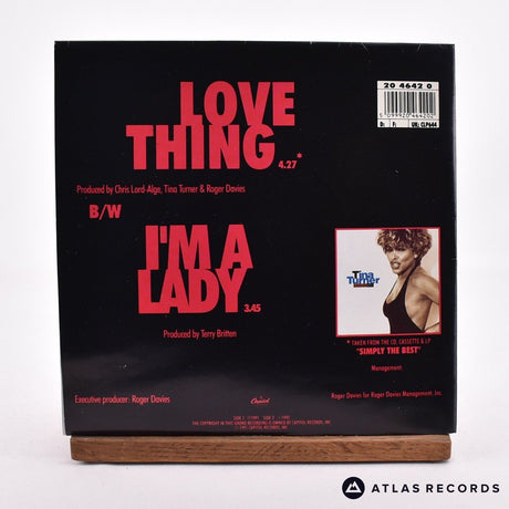 Tina Turner - Love Thing - Poster Sleeve 7" Vinyl Record - EX/EX