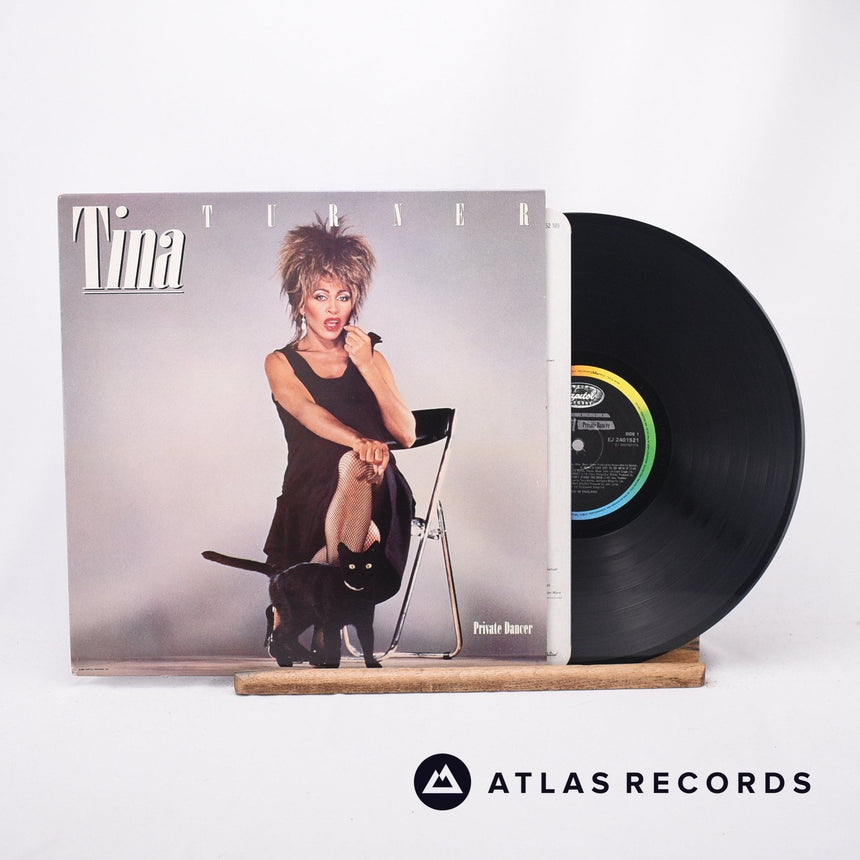 Tina Turner Private Dancer LP Vinyl Record - Front Cover & Record