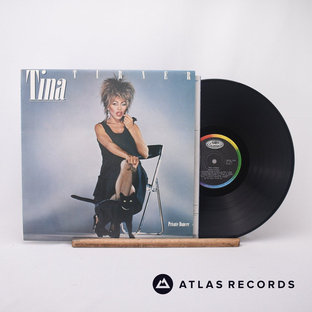 Tina Turner Private Dancer LP Vinyl Record - Front Cover & Record
