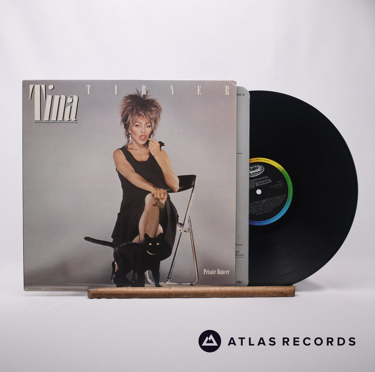 Tina Turner Private Dancer LP Vinyl Record - Front Cover & Record