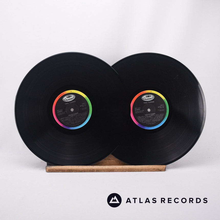 Tina Turner - Tina Live In Europe - Gatefold Booklet 2 x LP Vinyl Record - EX/EX