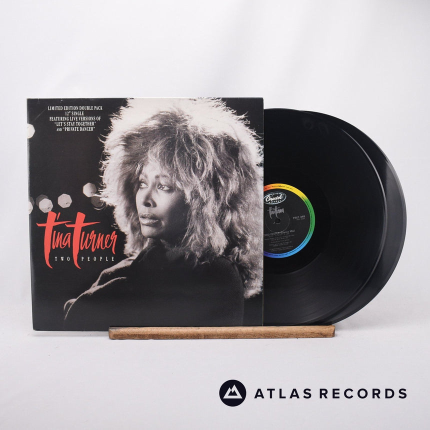 Tina Turner Two People 2 x 12" Vinyl Record - Front Cover & Record