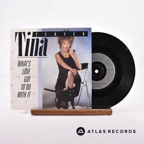 Tina Turner What's Love Got To Do With It 7" Vinyl Record - Front Cover & Record