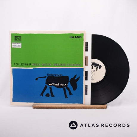 Tindersticks Donkeys 92 - 97 LP Vinyl Record - Front Cover & Record