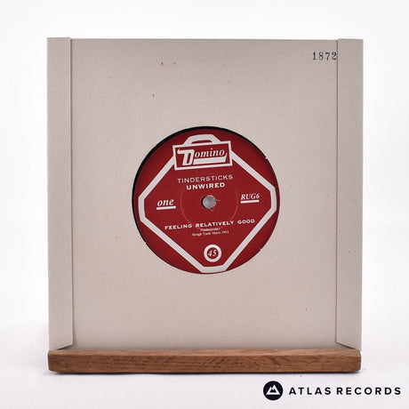 Tindersticks - Unwired - Die-Cut Sleeve 7" Vinyl Record - EX/EX
