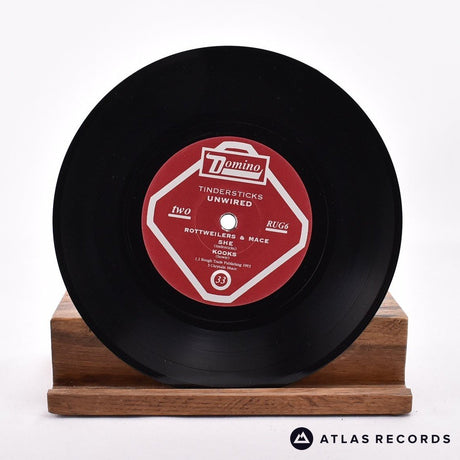 Tindersticks - Unwired - Die-Cut Sleeve 7" Vinyl Record - EX/EX