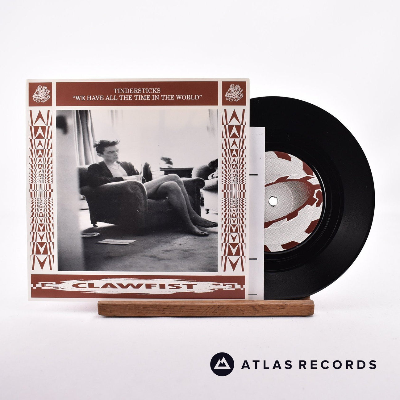 Tindersticks We Have All The Time In The World 7" Vinyl Record - Front Cover & Record