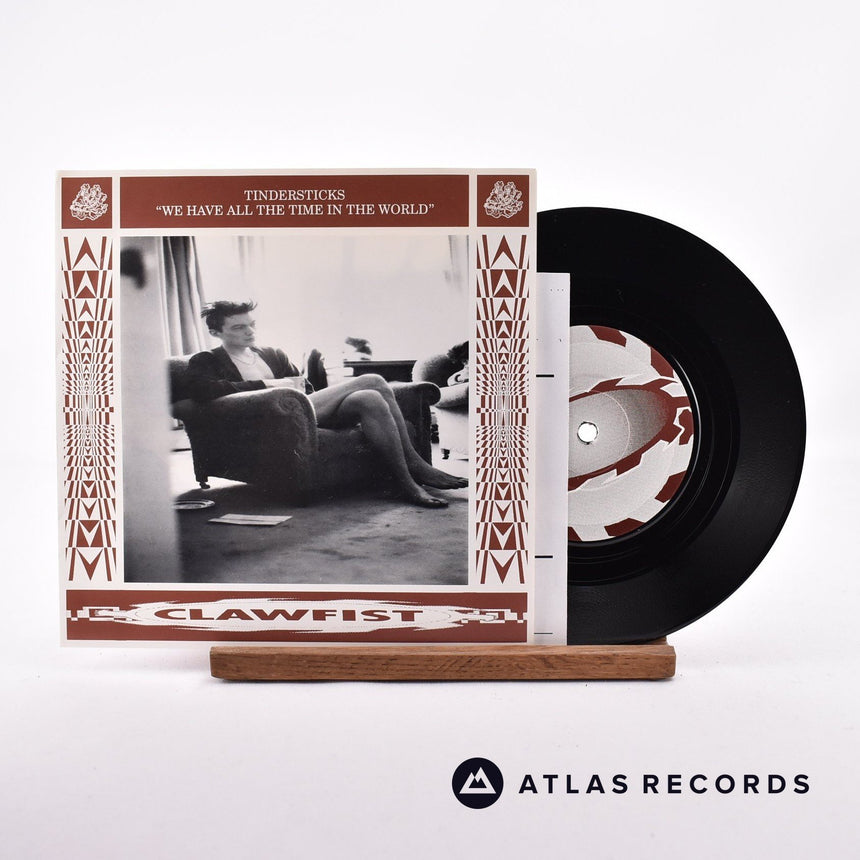 Tindersticks We Have All The Time In The World 7" Vinyl Record - Front Cover & Record