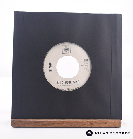 Titanic - Sultana - Promo 7" Vinyl Record - VG+