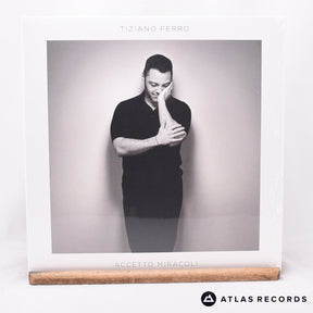 Tiziano Ferro Accetto Miracoli LP Vinyl Record - Front Cover & Record