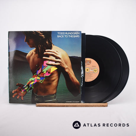 Todd Rundgren Back To The Bars 2 x LP Vinyl Record - Front Cover & Record