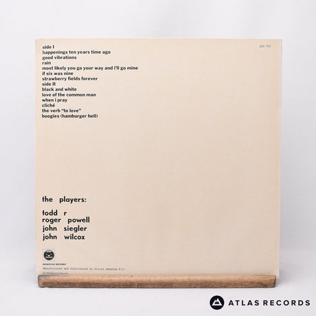 Todd Rundgren - Faithful - LP Vinyl Record - VG+/EX