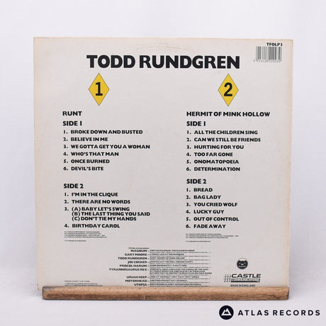 Todd Rundgren - Runt / Hermit Of Mink Hollow - 2 x LP Vinyl Record - EX/EX