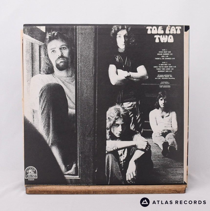 Toe Fat - Two - Us LP Vinyl Record - VG+/EX