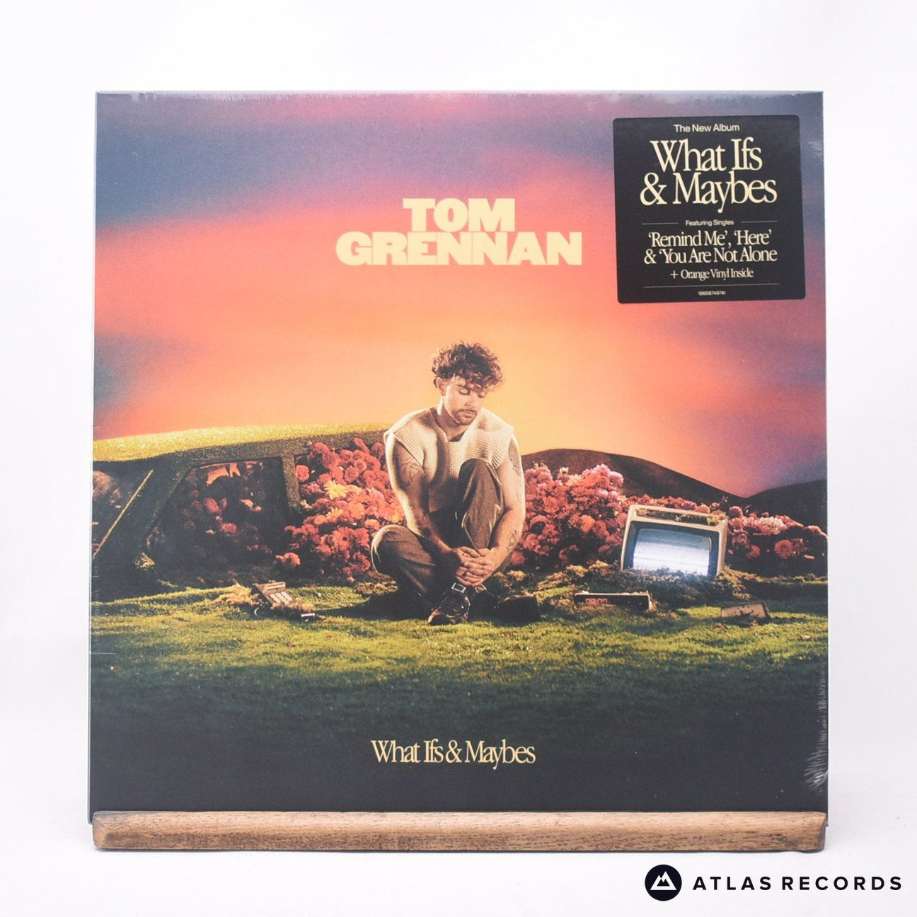 Tom Grennan What Ifs & Maybes LP Vinyl Record - Front Cover & Record