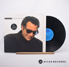 Tom Jones At This Moment LP Vinyl Record - Front Cover & Record