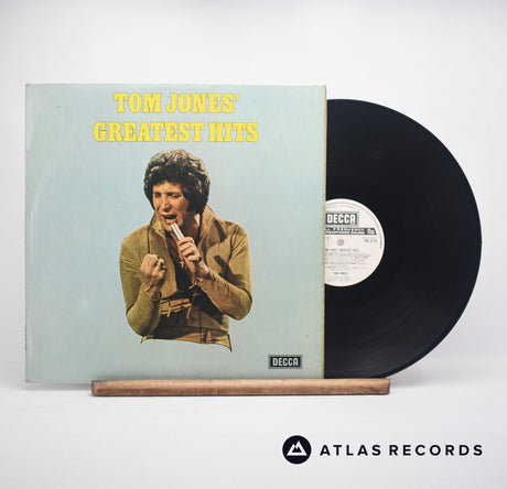 Tom Jones Greatest Hits LP Vinyl Record - Front Cover & Record