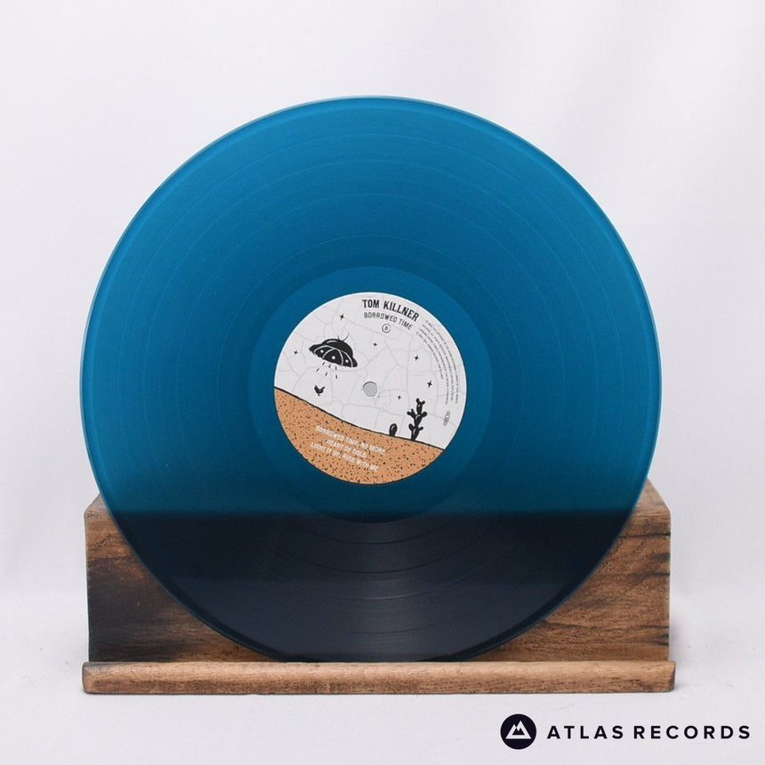 Tom Killner - Borrowed Time - Transparent Blue -A -B LP Vinyl Record - NM/EX