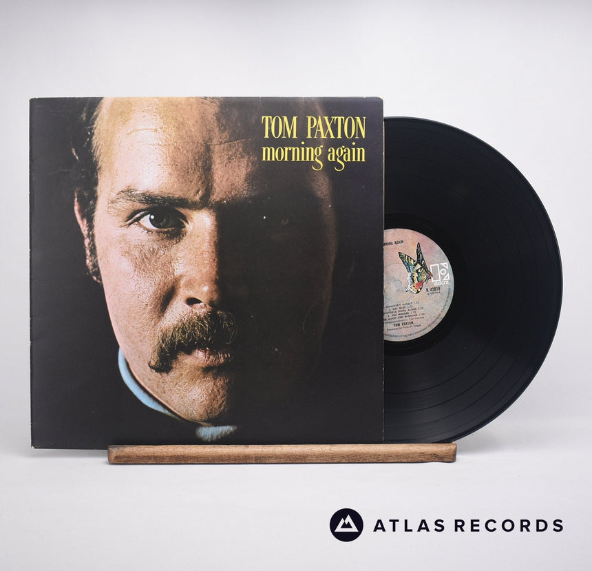 Tom Paxton Morning Again LP Vinyl Record - Front Cover & Record