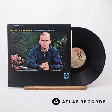 Tom Paxton Outward Bound LP Vinyl Record - Front Cover & Record
