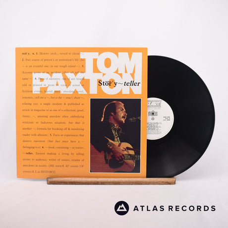 Tom Paxton Story-teller LP Vinyl Record - Front Cover & Record
