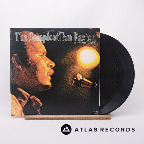 Tom Paxton The Compleat Tom Paxton 2 x LP Vinyl Record - Front Cover & Record