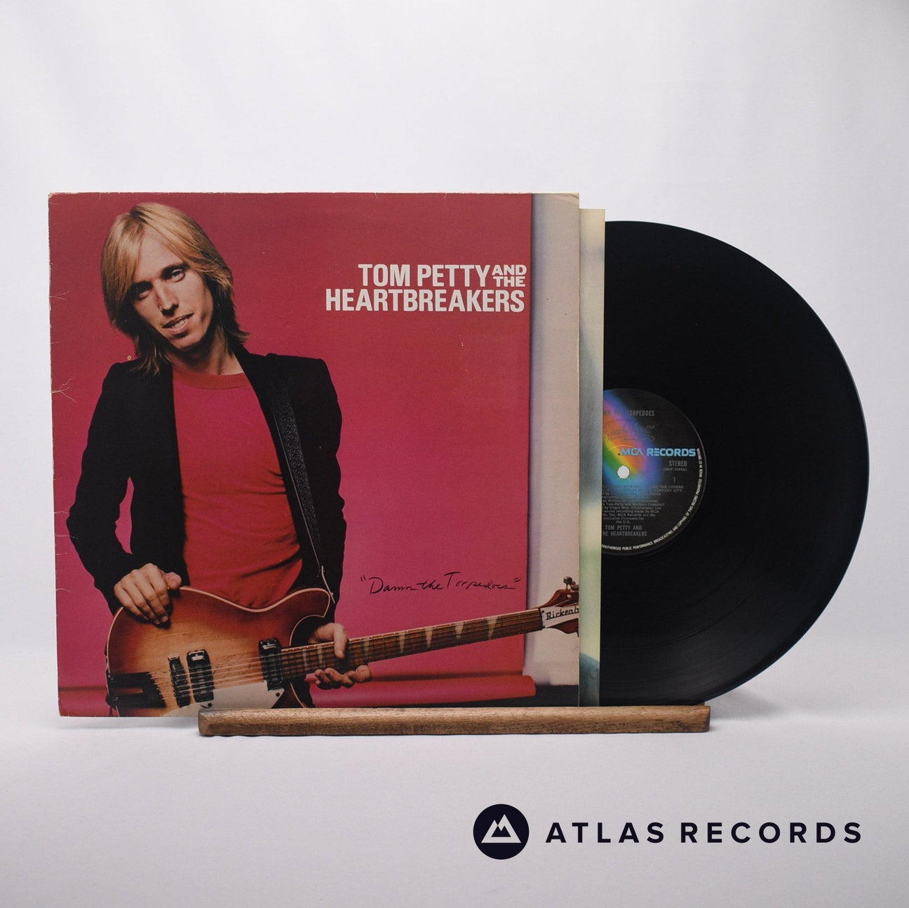 Tom Petty And The Heartbreakers Damn The Torpedoes LP Vinyl Record - Front Cover & Record