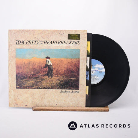 Tom Petty And The Heartbreakers Southern Accents LP Vinyl Record - Front Cover & Record