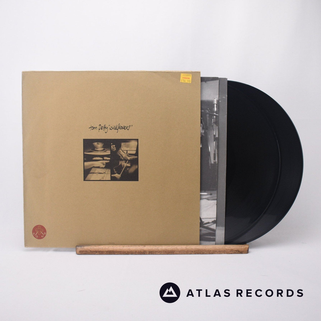 Tom Petty Wildflowers 2 x LP Vinyl Record - Front Cover & Record