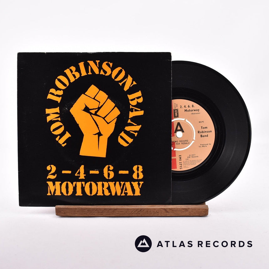Tom Robinson Band 2-4-6-8 Motorway 7" Vinyl Record - Front Cover & Record