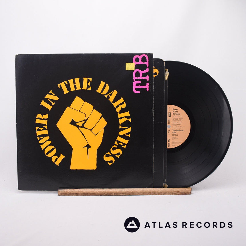 Tom Robinson Band Power In The Darkness LP Vinyl Record - Front Cover & Record