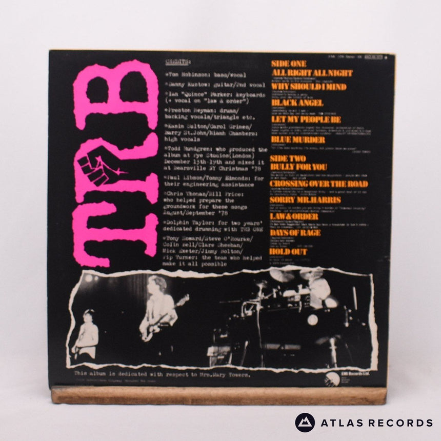 Tom Robinson Band - TRB Two - LP Vinyl Record - VG+/EX